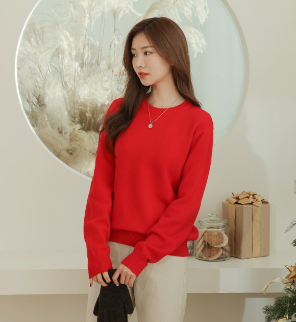 <br>9FO0034AA_Ader Basic Round knit wear