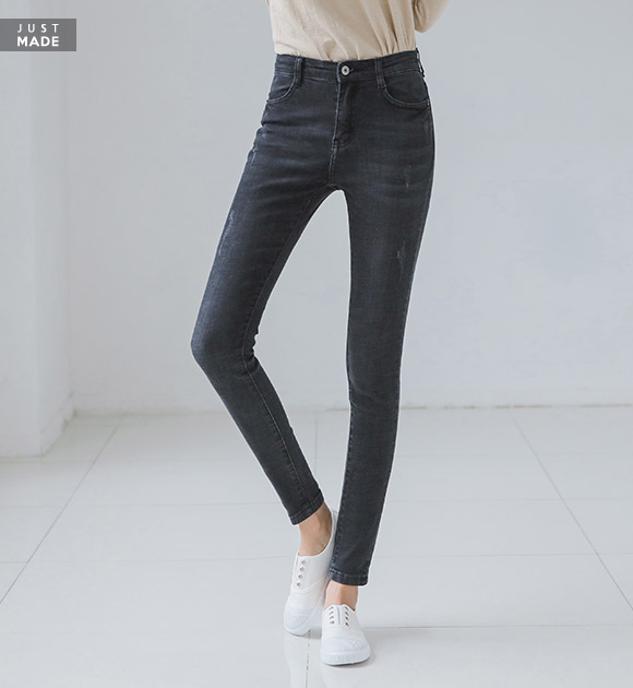 <br>7EJ185AA_ Honey spandex Chewy Black napping Jeans