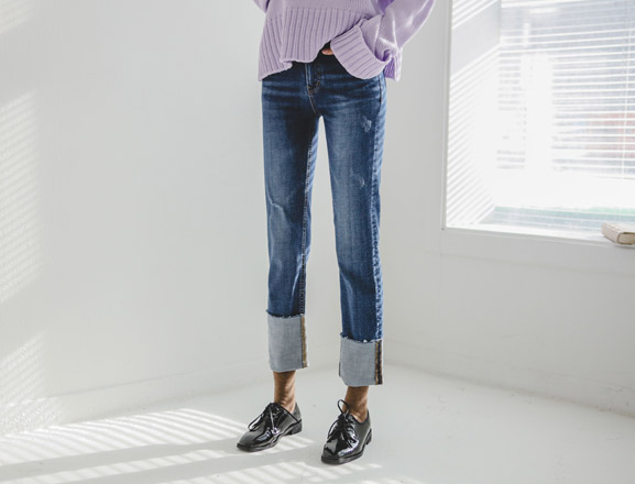 <br>6DA11662AA_Inning rolled-up Jeans