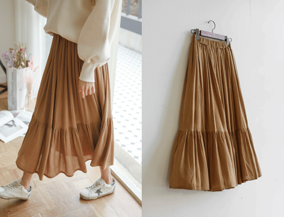 <br>7DA13975BB_Sasha Natural Rong skirt