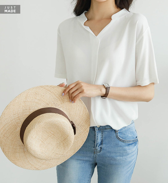 <br>8OA0233GG_Seira Woven Color Match Short-sleeved Shirt