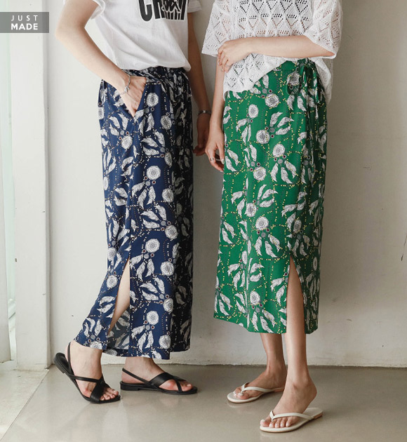 <br>9OA0235GG_Hot Summer Ethnic Skirt&Pants