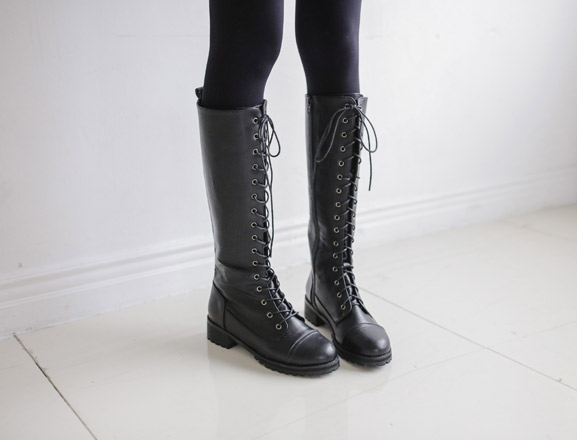 <br>6DA11790CC_napping lining String high boots