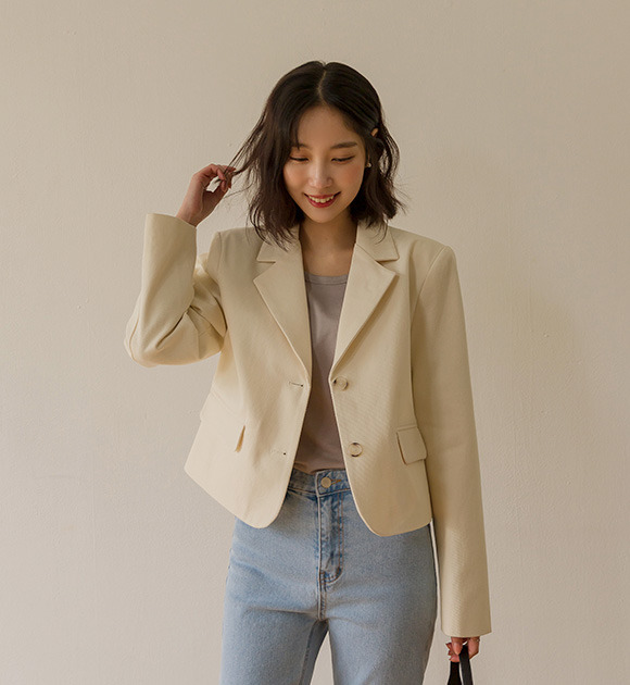 5DA27405HH_[J-BASIC] Regie Sturdy Twirl Cotton Jacket