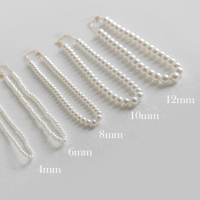 6DA27662HH_Wendy simple pearl necklace (5size)