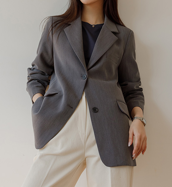 6DA27330KK_[J-BASIC] Riena 5Color Single Jacket