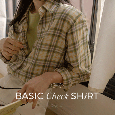 6DA29675JJ_Seasoning Basic Checkered Shirt