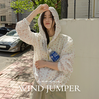 6DA29940NN_Wind Flower Windbreaker Jumper
