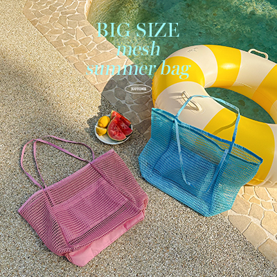 6DD00064JJ_At Big size Mesh Summer Bag