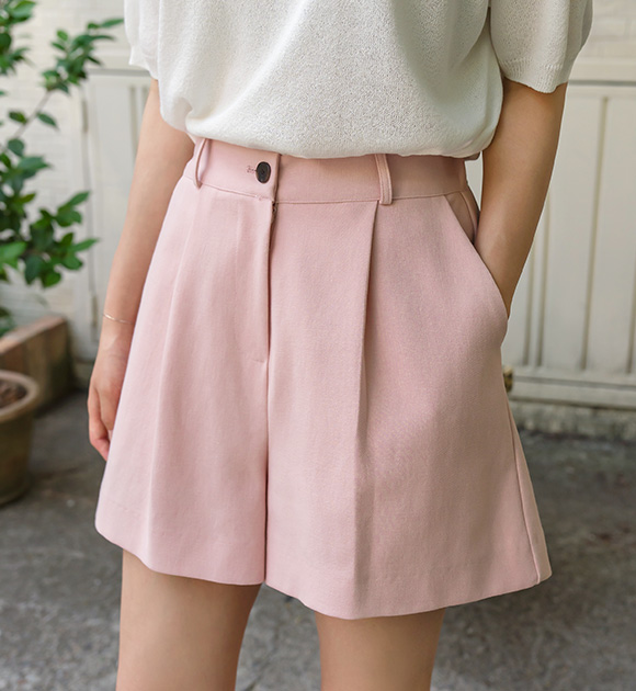 DA30201YY_ Classic Linen shorts