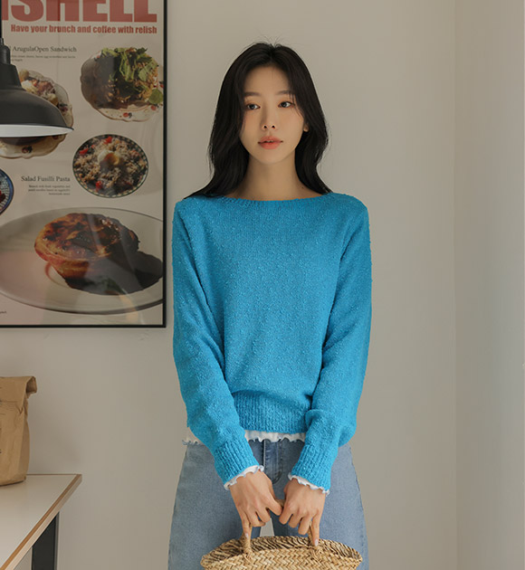 6DA29679LJ_Robin boat neck slub knit