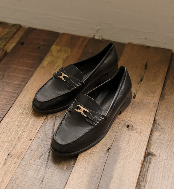 6DD00097HN_Nubera Gold Decoration Loafers