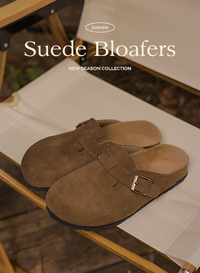 6DD00105JJ_Comfortable Suede Bloafer