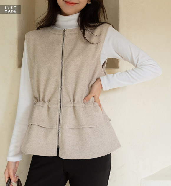 6OA0568JJ_Cozy string woolen vest