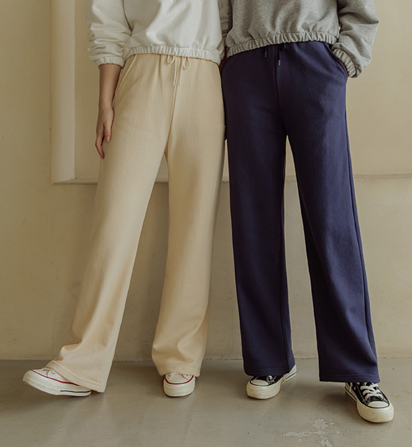 5DA27120AA_ Domu zurry long wide banded pants