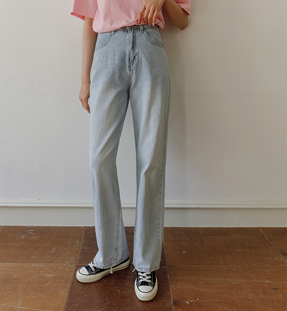 8DA27916KK_Droll non-spandex semi-wide Straight jeans
