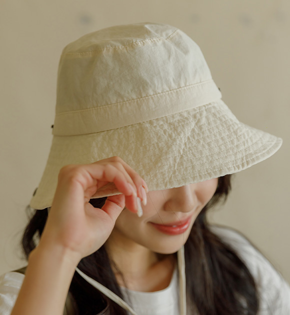 8DA28470KK_ Foamung mesh lining bucket hat