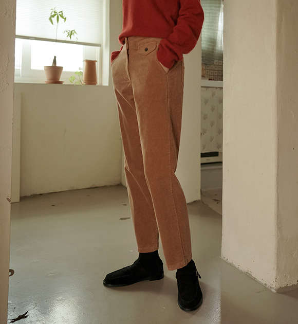 8DA28942AA_Woozone Flap Pocket Corduroy Pants