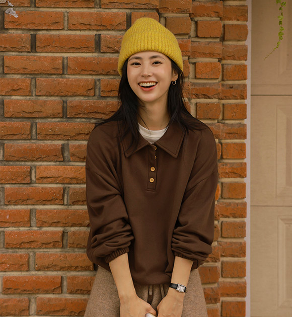 6DD00107NN_Colorful Basic Knit Wool Beanie