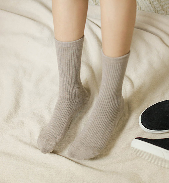 <br>9DA15912BB_Thick Cushion Daily Socks (5 setsset)