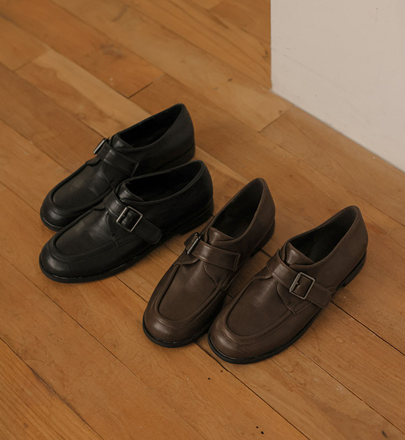 6DD00122LJ_Mania Belted Loafers