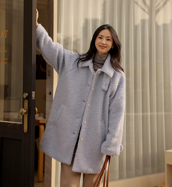 6DA30791NN_Cloud Wool 60% Quilted Coat