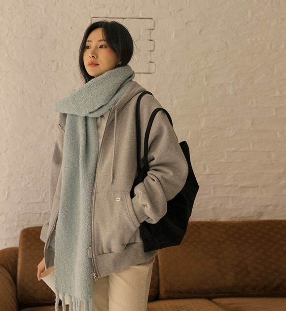 6DD00186NN_Label Wool 80% Buckle Muffler