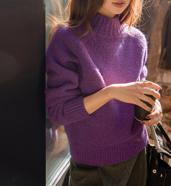 6DA32443CW_Randy's Raglan Half-length Knitwear