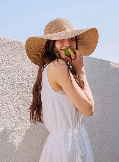 6DD00233JJ_Roi Wide-Brim Raffia Floppy Hat