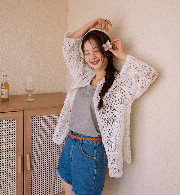 6DA31315JJ_Irene Loose Fit Knit Cardigan