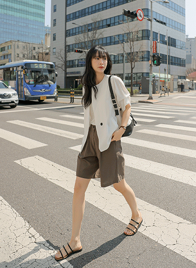 5DA31333JJ_Sia Sleeve Pleat Summer Jacket
