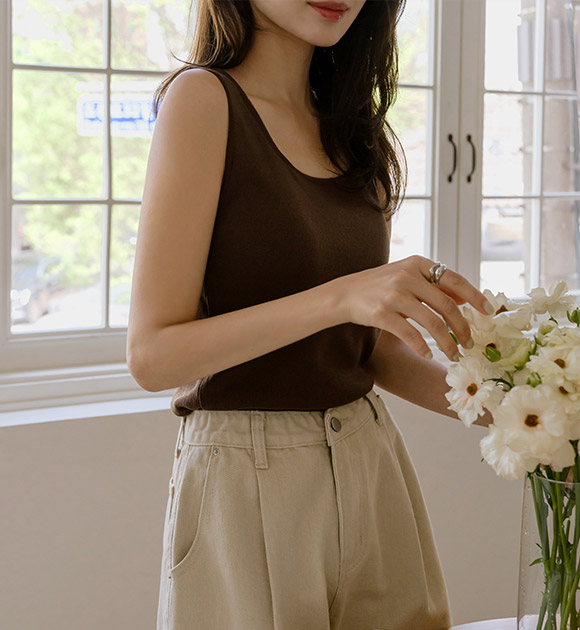 6DA31428NN_Anne Neat Fit Round Summer Knitwear
