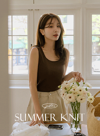 6DA31428NN_Anne Neat Fit Round Summer Knitwear