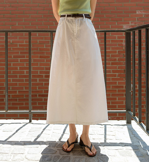 6DA31453NN_Berrys A-Line Summer Skirt