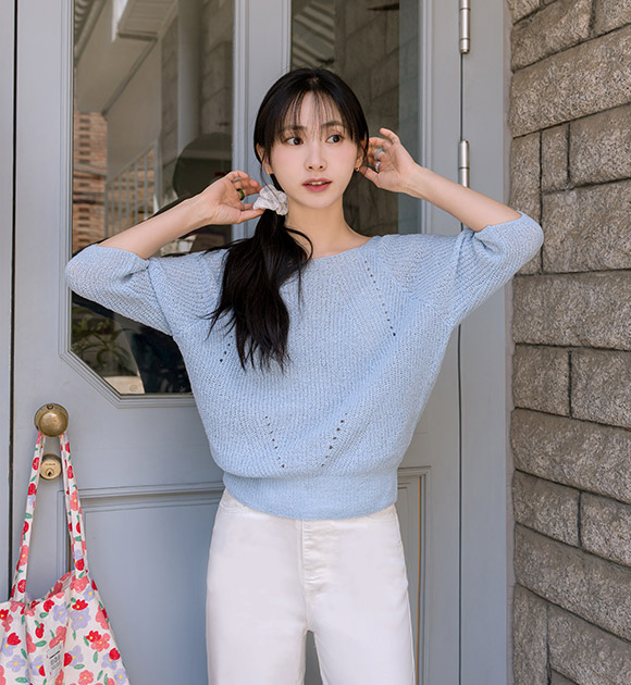 4DA31508NN_Ribbed Relaxed-fit Linen Knitwear