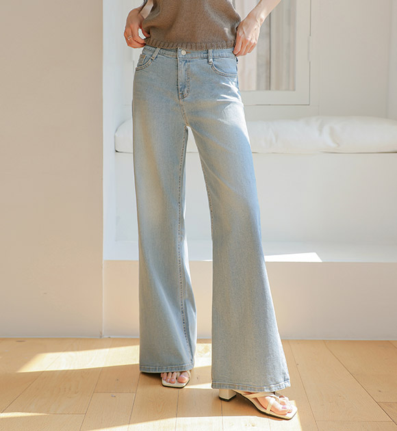 5DA31478HR_Summer Cool Relaxed Wide Spandex Denim