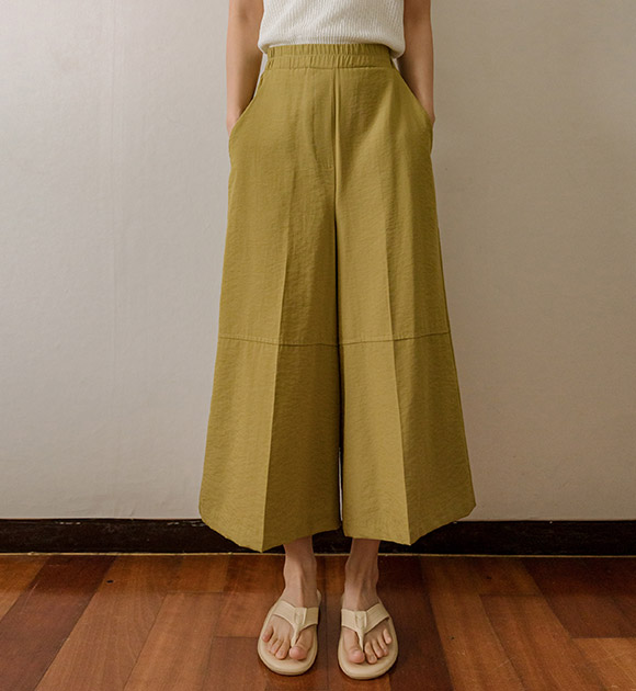 6DA31578HR_Mari Seam Line Skirt Pants