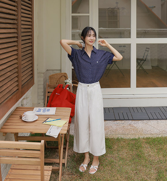6DA31649NN_Haake Pocket Patch Pintuck Crop Pants