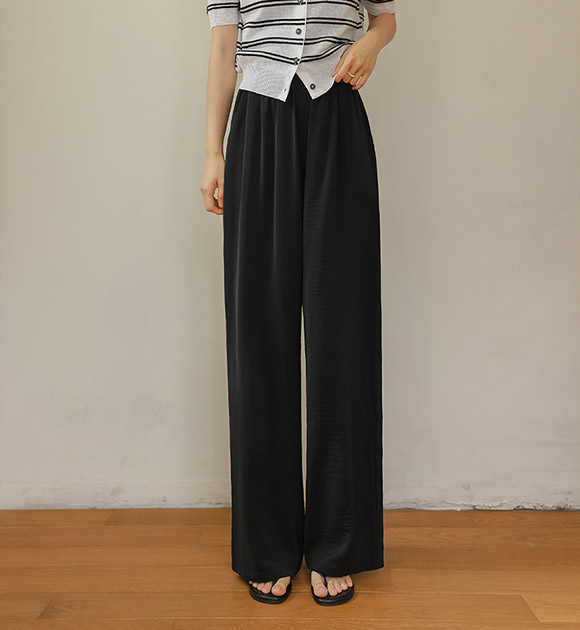 6OA0883JJ_[JUST BETTER] Renere Flowy Banding Pants