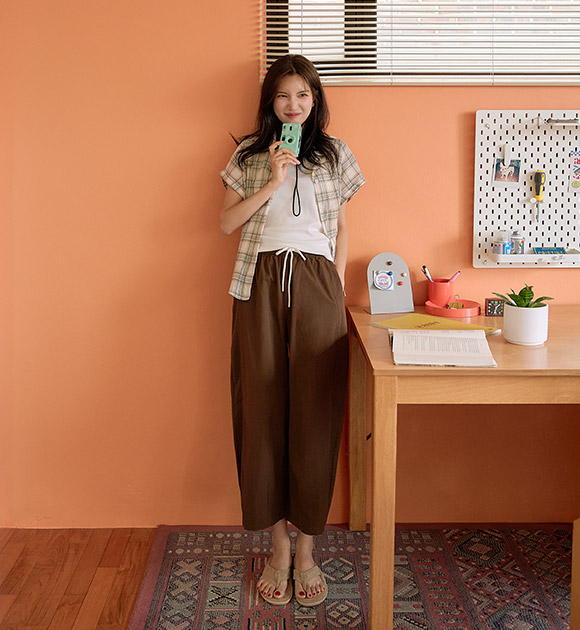 4DA31664NN_Dover String Banding Balloon Pants