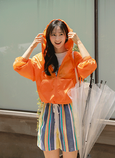 5DA31674NN_Summer Hooded Jumper for the Rainy Season