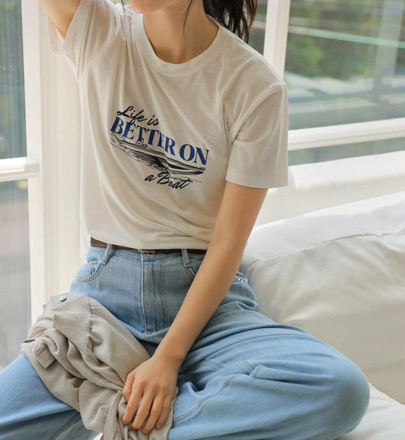 5DA31688JJ_Better On Printed Cooling Spandex Tee
