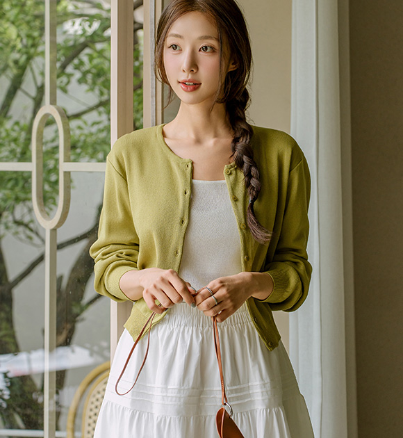 6DA31698HR_Paper Summer Knit Round Cardigan