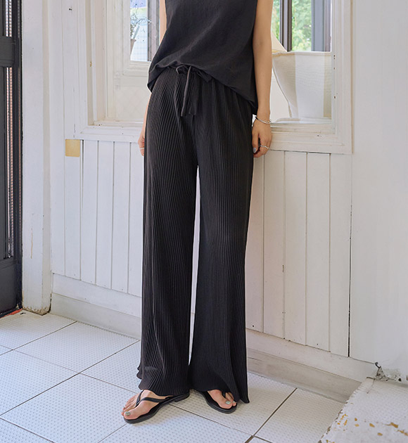 4DA31749HN_[Special Offer] Melo Pleats Banding Pants