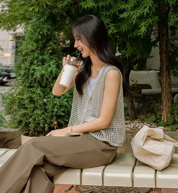 5DA31752HR_Luo Mesh Knit Vest