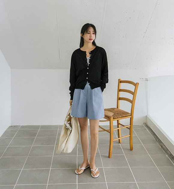 6DA31780NN_Free Pintuck Linen Pants