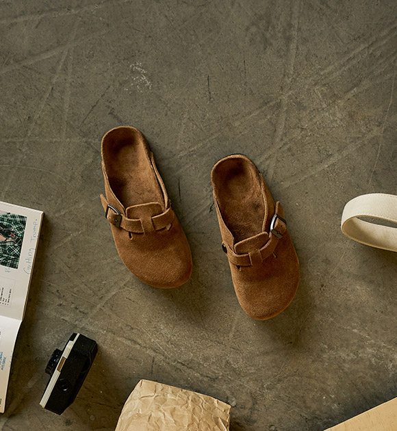 6DD00322HR_Hardy Suede Mule Loafers