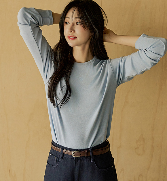 6DA31841HR_Nutella Stretchy Basic Tee
