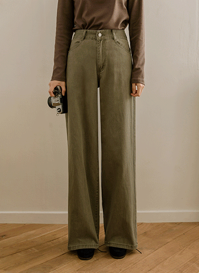 6DA31877NN_Roy Pigment Hip Pocket Wide Pants