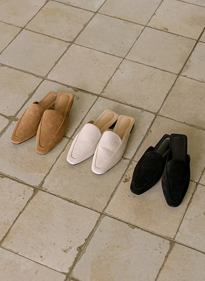 4DD00334HN_Real Cowhide Backless Loafer